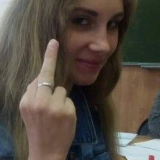 person human face finger