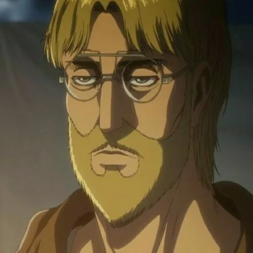 cartoon human face anime