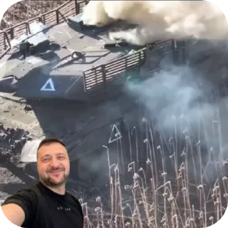 Sticker Зелебоба путешествует - 2