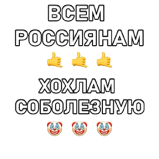 Стикер Зеля Хуйло - 2