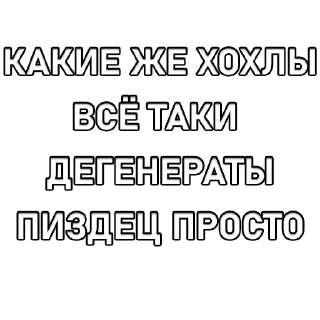 Стикер Зеля Хуйло - 3