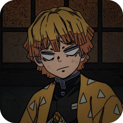 Zenitsu @demonslayerstickersss - 