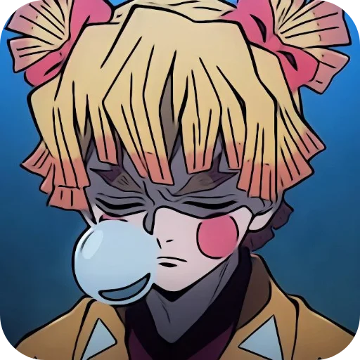 Sticker ZenitsuMoiBhuauah_by_TgEmodziBot - 1