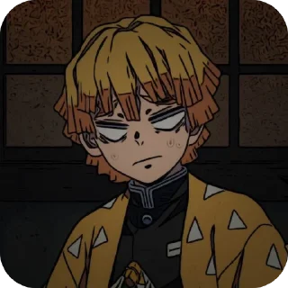 Sticker Zenitsu @demonslayerstickersss - 11