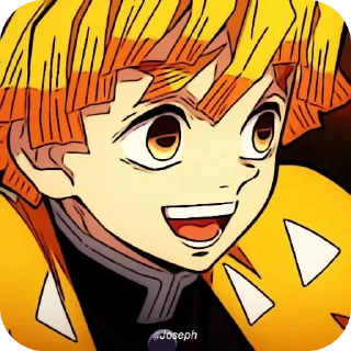 Sticker Zenitsu @demonslayerstickersss - 7