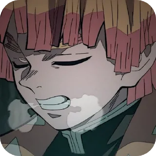 Sticker Zenitsu @demonslayerstickersss - 3