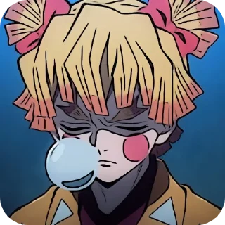 Sticker Zenitsu @demonslayerstickersss - 4