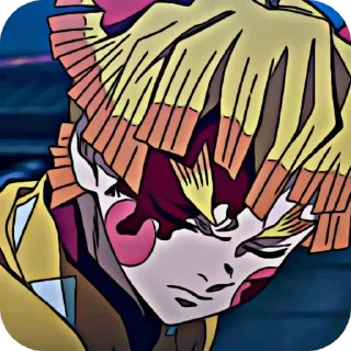 Sticker Zenitsu @demonslayerstickersss - 5