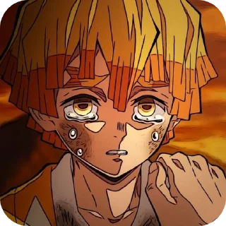 Sticker Zenitsu @demonslayerstickersss - 8