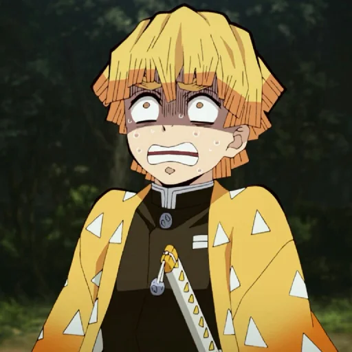 Agatsuma Zenitsu @JustSomeBullshit - cartoon