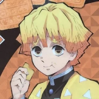 Стикер Зеницу Агацума⚡ (@knybotkrd) @pinterest_to_stickerbot - 10