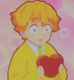 Стикер Зеницу Агацума⚡ (@knybotkrd) @pinterest_to_stickerbot - 4