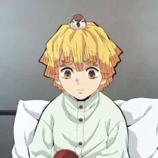 Стикер Зеницу Агацума⚡ (@knybotkrd) @pinterest_to_stickerbot - 11