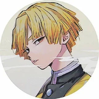 Стикер Зеницу Агацума⚡ (@knybotkrd) @pinterest_to_stickerbot - 9