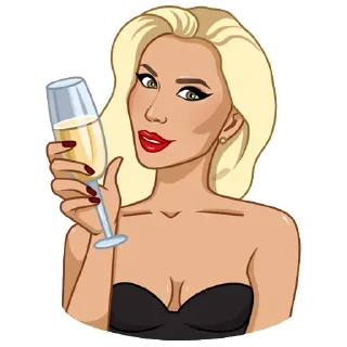 Стикер Maiden @stickersb2b - 2