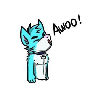 Sticker Zerda pup - 7