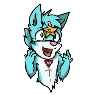 Sticker Zerda pup - 5