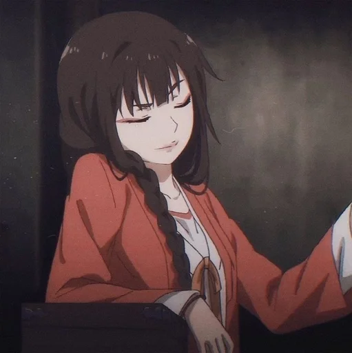 аниме мультфильм человеческое лицо