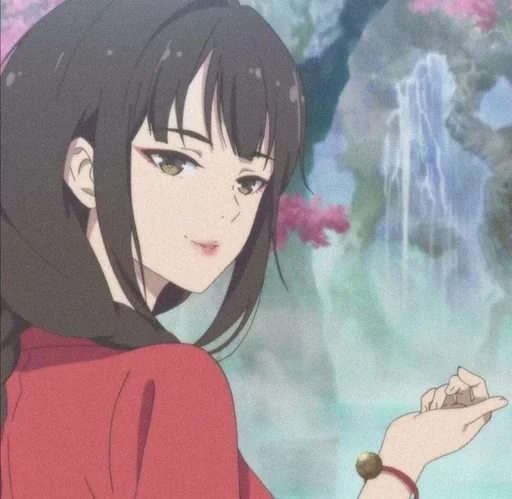 аниме человеческое лицо мультфильм