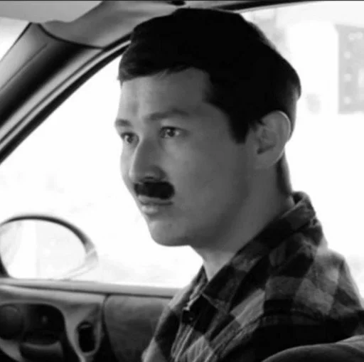 Человек черно-белый человеческое лицо