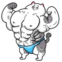 Sticker Zhirobarsik - 10