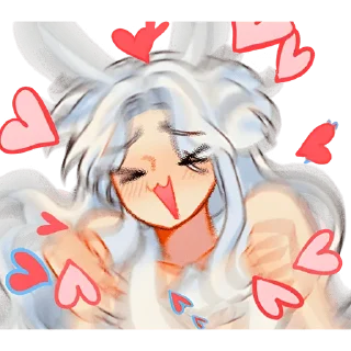 Sticker Жизнь девочки @anime_stickerr - 4