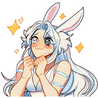 Sticker Жизнь девочки @anime_stickerr - 5