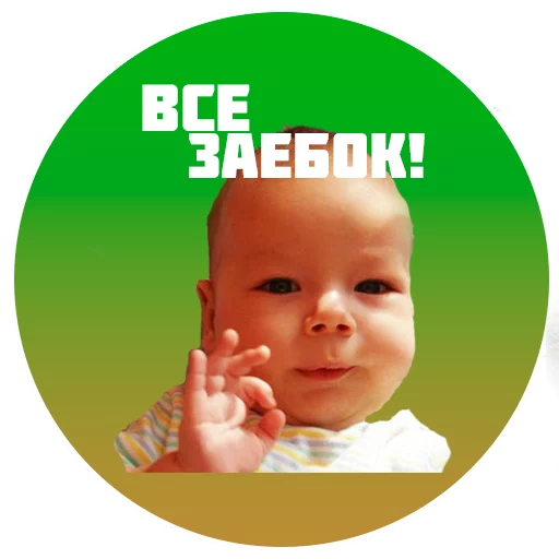 Sticker ZhoregKnows - 1