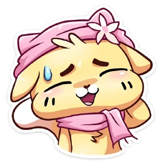 Sticker Зим Бисквит и Ванилька @Nyasticks - 7