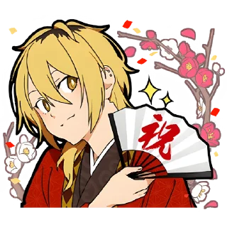 Стикер Зимний-кун @nyasticks - 10