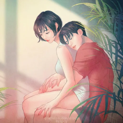 painting human face drawing