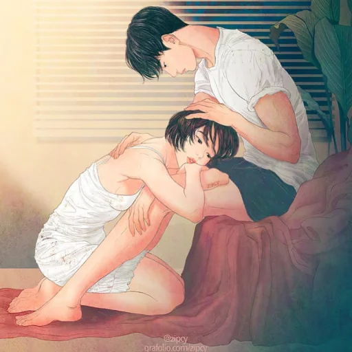 person kiss human face