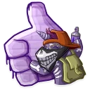 Стикер Undead Unicorn - 4