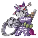 Стикер Undead Unicorn - 6