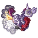 Стикер Undead Unicorn - 9