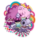 Стикер Undead Unicorn - 5