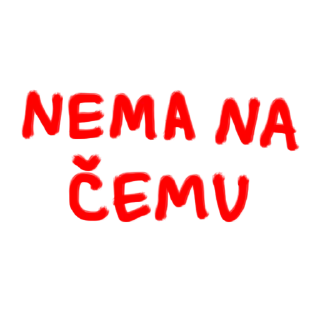 Стикер Živeli! - 1