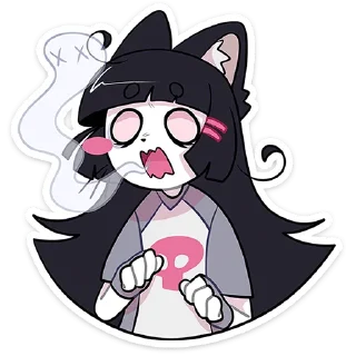 Стикер Зизи @Nyasticks - 6