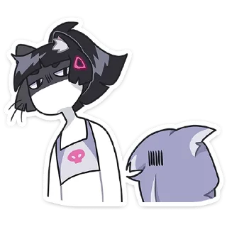 Стикер Зизи | @vkspoilertg - 6