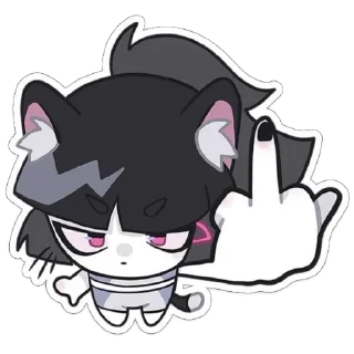 Стикер Зизи | @vkspoilertg - 0