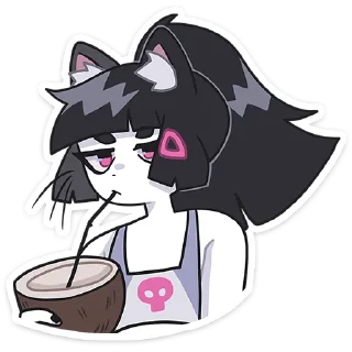 Стикер Зизи | @vkspoilertg - 3