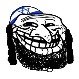 Sticker Злобные Евреи - 9