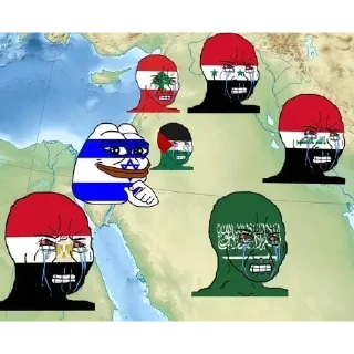 Sticker Злобные Евреи - 11