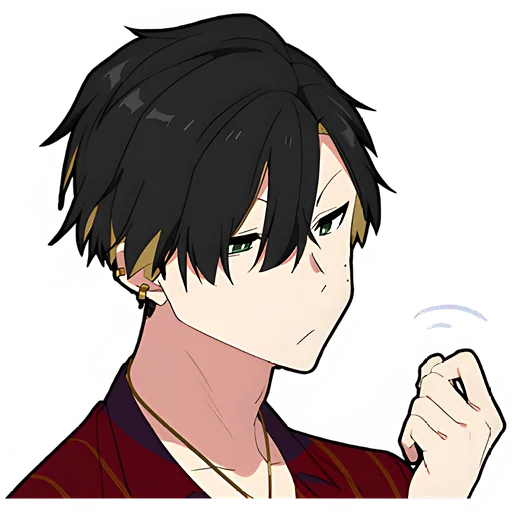 Стикер Злой-кун @nyasticks - 9