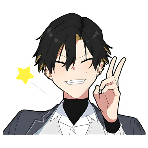 Стикер Злой-кун @nyasticks - 7