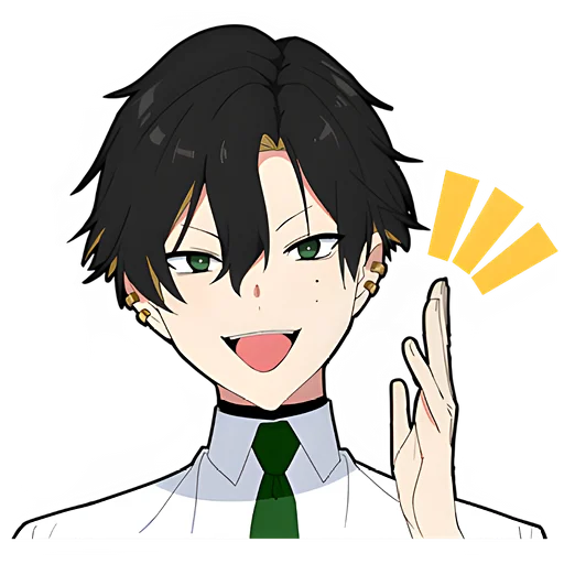 Стикер Злой-кун @nyasticks - 5