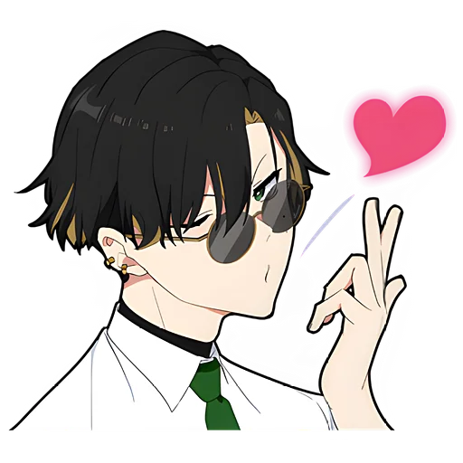 Стикер Злой-кун @nyasticks - 3