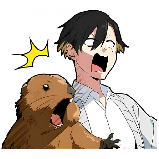 Sticker Злой-кун 2 @Nyasticks - 8