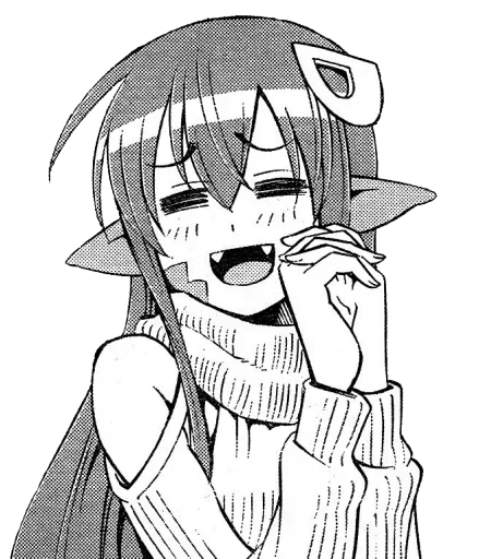 Мия ЧБ by @FordDionOdinochka - 