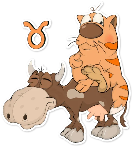 Стикер Zodiacat by @astrozodiac - 10